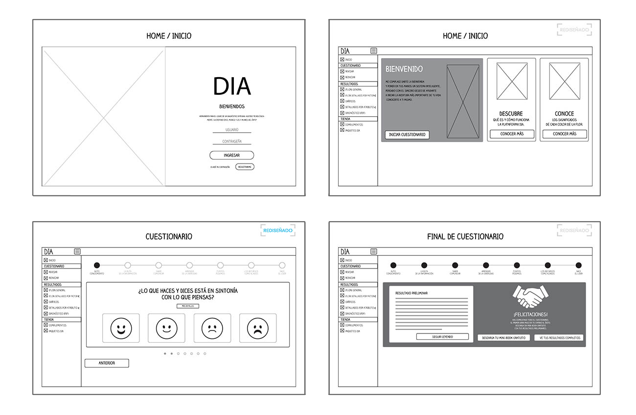 UI Design - DIA app