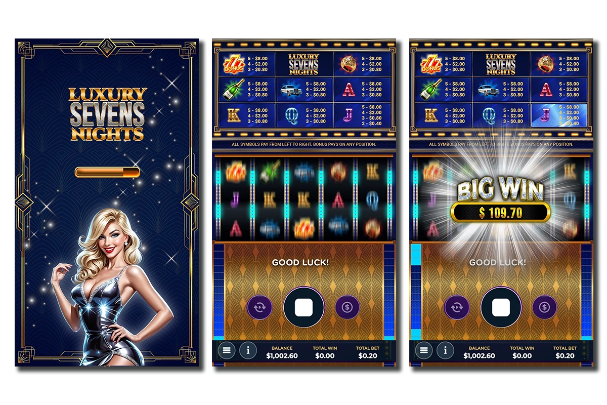 UI Design - Santa´s Slot Game